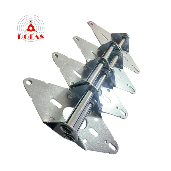 Poikkipintainen autotallin oven sarana