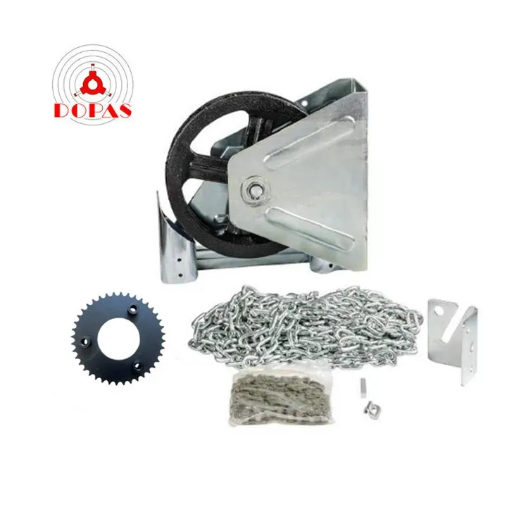 Seinään kiinnitettävä rullateräksinen ketjunostin